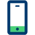 Icono de un teléfono móvil
