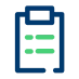 Icono de una lista de verificación